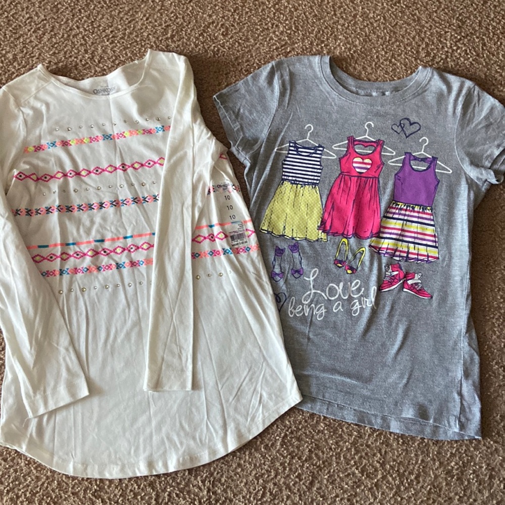 2 tops for Girls
